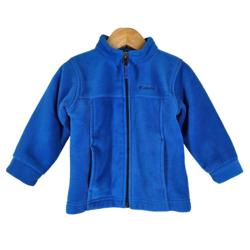 COLUMBIA BOYS’ INFANT STEENS MOUNTAIN II FLEECE JACKET - SIZE 18-24 MONTHS